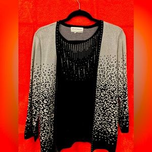 Alfred Dunner Classics Layered sweater